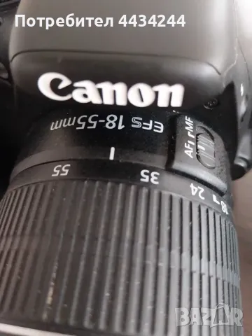 Предлагам тяло на Canon 600D EOS с Обектив Canon EFS 18-55mm, В комплект с оригинално зарядно, ориги, снимка 3 - Фотоапарати - 49815948