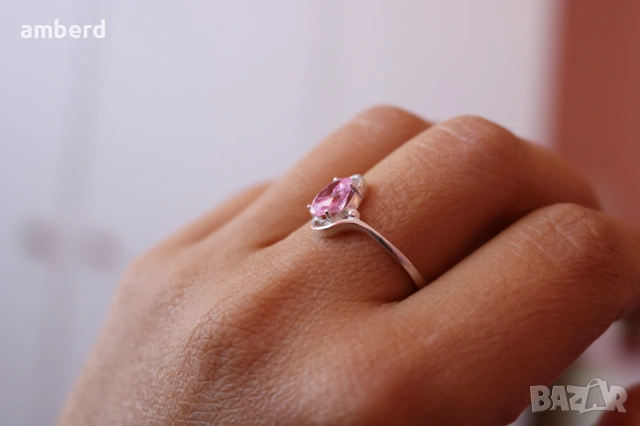 Страхотен сребърен пръстен - модел KR222, снимка 8 - Пръстени - 48374604