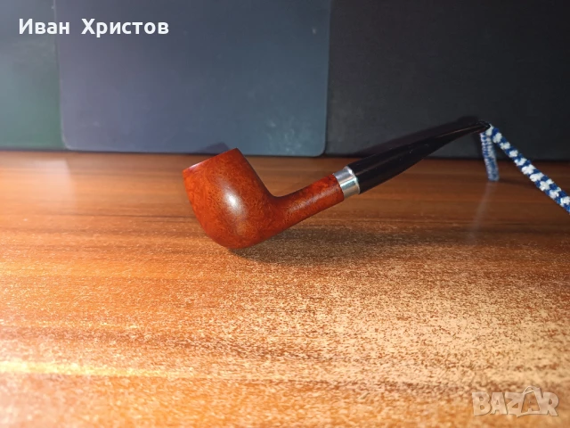 Лула от Олександр Антоненко - Билярд, красива, ръчно направена лула, като НОВА!!! , снимка 5 - Лули - 50496749