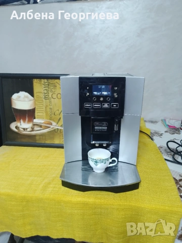 Кафе автомат Delonghi Perfecta Cappuccino grahic touch , снимка 12 - Кафемашини - 53354202