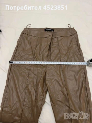 Кожен панталон на pause , снимка 2 - Панталони - 53691256