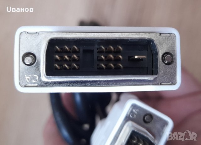 DVI - DVI кабел, 2 метра, снимка 2 - Кабели и адаптери - 33848522