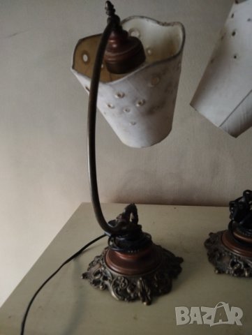 две барокови настолни лампи, снимка 5 - Настолни лампи - 41818906