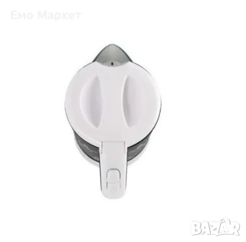 Електрическа кана Adler AD1268, 600W, 0.6l, Сиво с бяло. Гаранция 24 месеца , снимка 3 - Кани - 49452464