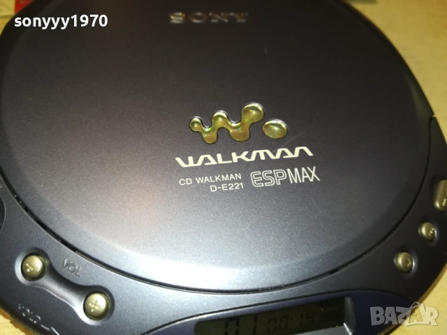 SONY DISCMAN-ВНОС SWISS 2409251101, снимка 8 - Радиокасетофони, транзистори - 51817699