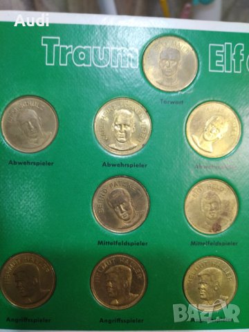 Нумизматичен лот 17 броя монети  Traum Elf 69 МОНЕТИ Световно първенство по футбол Мексико 70, рядък, снимка 4 - Нумизматика и бонистика - 41832841