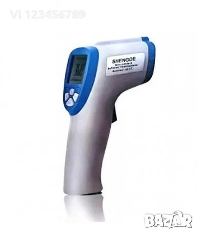 Инфрачервен безконтактен телесен термометър Shengde , IR Termometer, снимка 4 - Други инструменти - 50666525