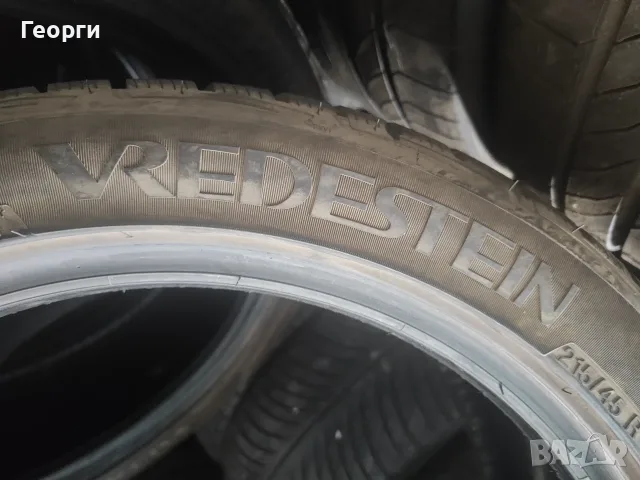 4бр.зимни гуми 215/45/17 Vredestein, снимка 3 - Гуми и джанти - 55829402