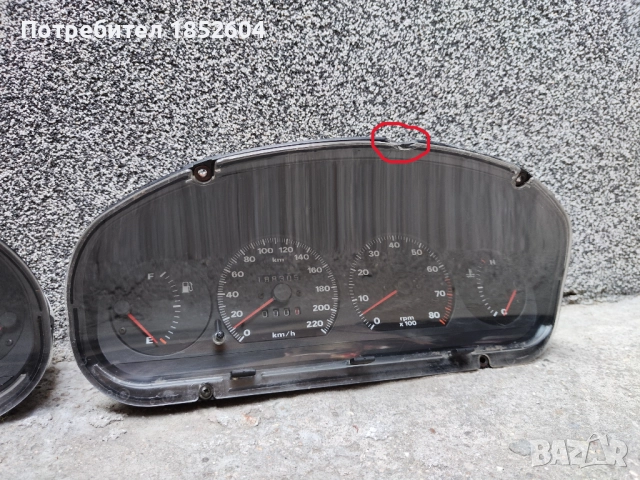 Километраж Фиат Браво 1.4 бензин, снимка 4 - Части - 51468781