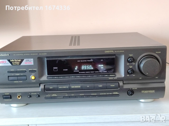 Technics SA-GX690, снимка 2 - Ресийвъри, усилватели, смесителни пултове - 53756834