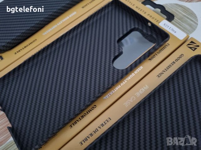 Samsung S23,S23 Ultra,A34,A54,A53 твърд тънък гръб с карбонов ефект , снимка 11 - Калъфи, кейсове - 41455180