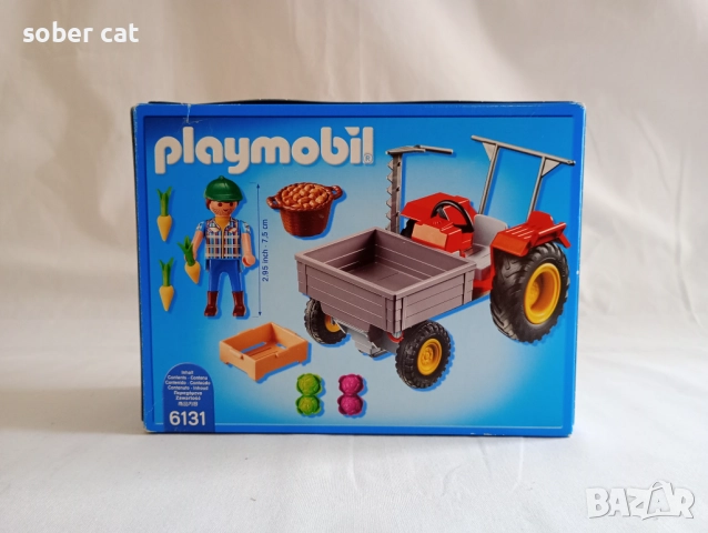Playmobil Country комплект 6131 "Harvesting Tractor" от 2015 година, снимка 2 - Конструктори - 52616817