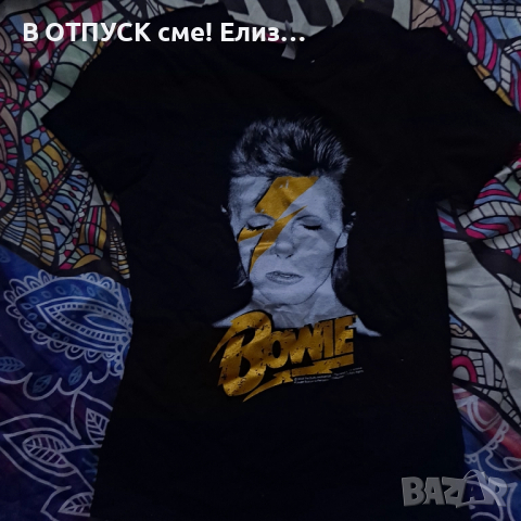 Тениска David Bowie лицензна, снимка 3 - Тениски - 51444743