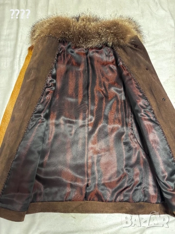 Яке от естествена кожа с косъм от антилопа , снимка 4 - Якета - 53748811