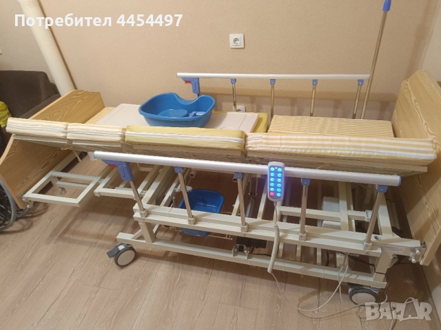 Електрическо болнично легло, снимка 6 - Антидекубитални дюшеци - 52893733