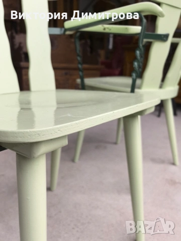 Комплект от 2 ретро стола , снимка 9 - Столове - 53624845