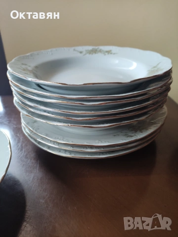 Порцеланов сервиз за хранене , снимка 7 - Сервизи - 53481216