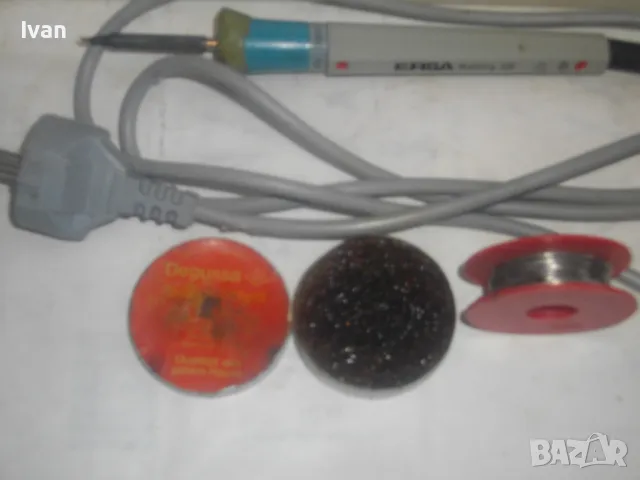 ПРОФЕСИОНАЛЕН ЕЛЕКТРИЧЕСКИ ПОЯЛНИК ЗА МИКРОЕЛЕКТРОНИКА 8 вата ERSA Multitip 230 Пълен комплект , снимка 9 - Поялници и запояване - 47977873