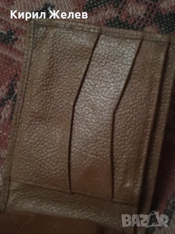 Мъжки портфейл от естествена кожа 53729, снимка 6 - Колекции - 53639684