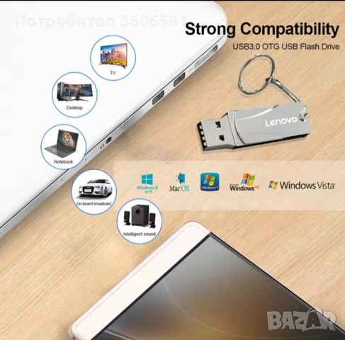 USB Flash Drive 2TB(520 GB) Флашка/520GB, снимка 13 - USB Flash памети - 39650293