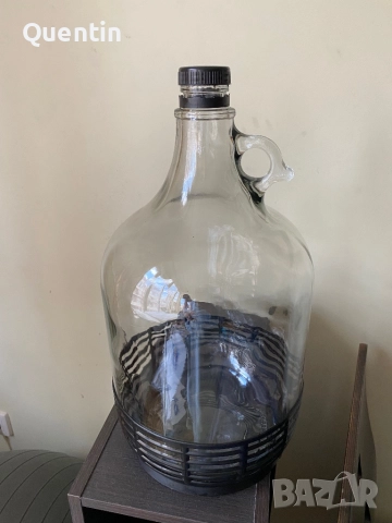 Стъклена дамаджана 5 литра
