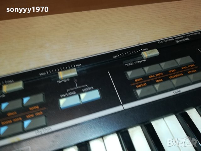 CASIO MT-200 CASIOTONE-MADE IN JAPAN-ВНОС SWISS 1707231134, снимка 7 - Синтезатори - 41572743