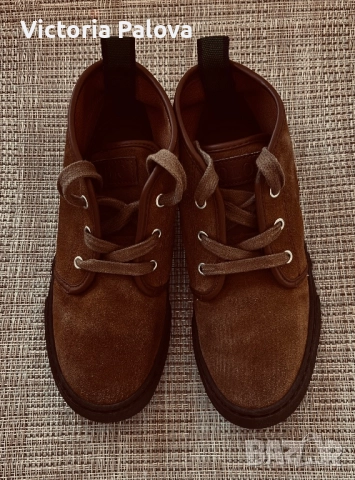 Мега удобни луксозни боти POLO RALPH LAUREN CHETT SUEDE CHUKKA BOOTS , снимка 2 - Детски боти и ботуши - 52265636