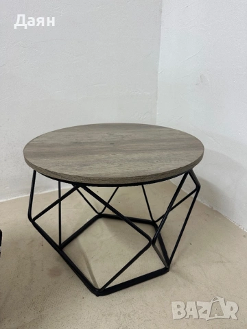 Комплект от 2 масички за кафе VASAGLE, снимка 6 - Маси - 53139921