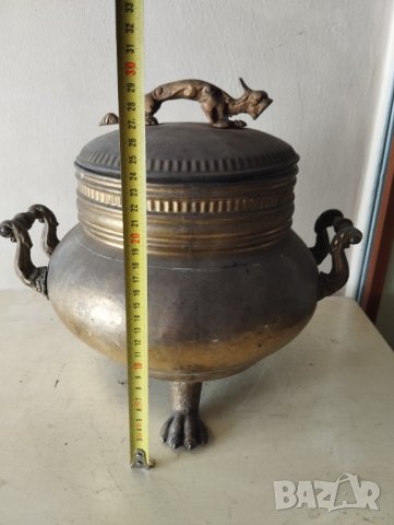 стар месингов съд