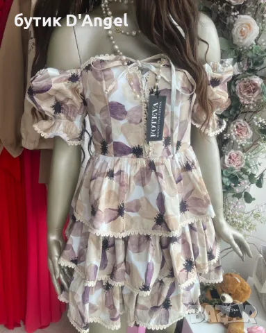 FOTEVA FASHION HOUSE рокля KAROLINA, снимка 7 - Рокли - 49958995