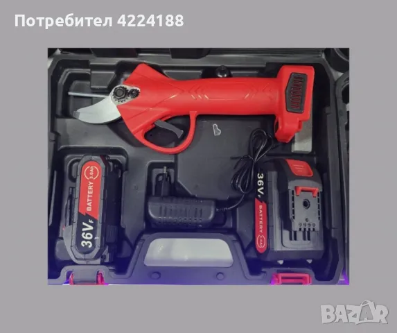 електрическа ножица , снимка 2 - Градинска техника - 49083977