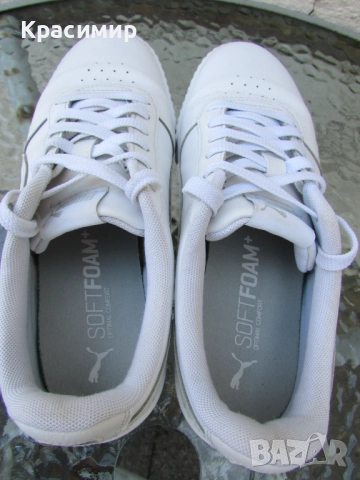 Дамски кецове Puma Carina L, снимка 11 - Кецове - 51883698