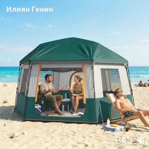 Къмпинг палатка Outsunny за 4-6 души, снимка 8 - Палатки - 56229799