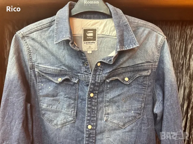G-Star Оригинална Риза, снимка 5 - Ризи - 49748349