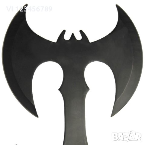 Двуостра брадвичка-Legendary Dark Wing Bat Throwing Axe, снимка 5 - Ножове - 40727571