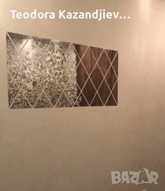 Огледални стикери за стена 32 броя – Лесен начин да преобразиш дома си с модерна елегантност, снимка 3 - Декорация за дома - 52874386