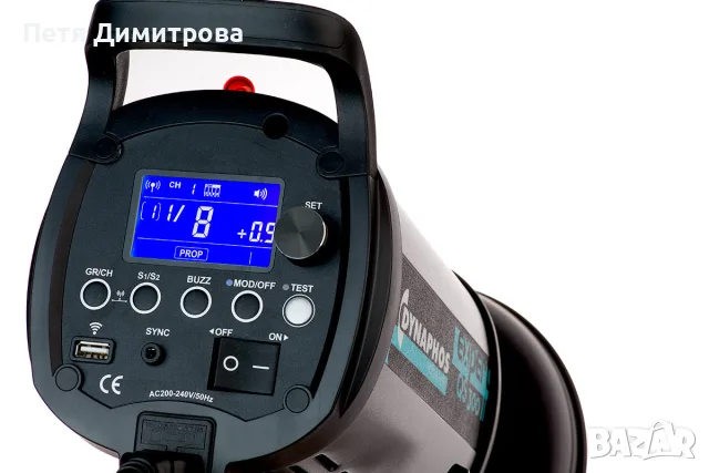 Студийна светкавица QS-300 S, снимка 3 - Светкавици, студийно осветление - 56042891