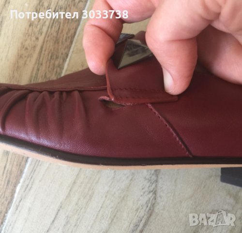 Оригинални Valentino Garavani Donna Rockstud Leather Moccassines Размер 38, снимка 8 - Дамски елегантни обувки - 41968765