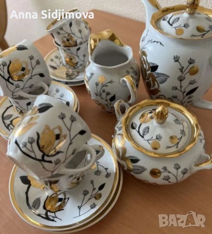 Сервиз за кафе Вербилки , снимка 7 - Сервизи - 42294234