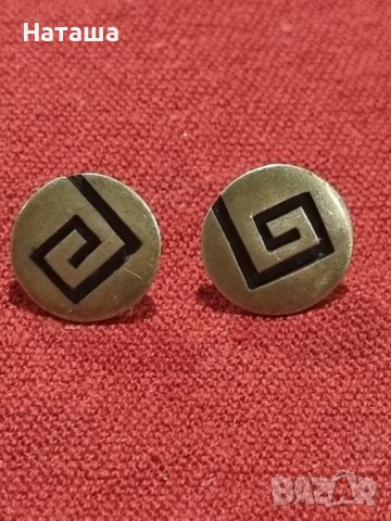 Автентични vintage сребърни обеци 4,36 гр, снимка 2 - Обеци - 41937193