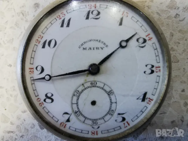 ДЖОБЕН ЧАСОВНИК CHRONOMETRE MAIRY , снимка 2 - Антикварни и старинни предмети - 49712871