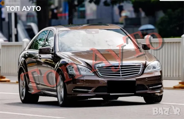 Капаци Фарове Мерцедес W221 2009 - 2013 S Class LCI Фейслифт Стъкла Фарове Капаци, снимка 12 - Части - 56208496