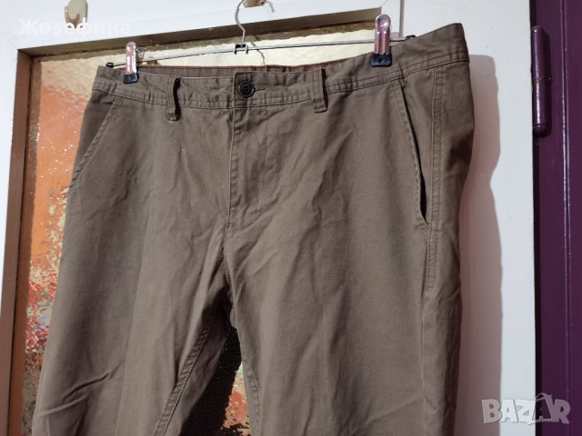 Мъжки кафяв дълъг панталон марка X.X.F MAN, снимка 3 - Панталони - 40841305