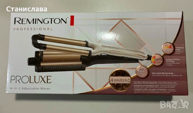 Преса за коса Remington Proluxe 4 in 1, снимка 2 - Преси за коса - 52515150