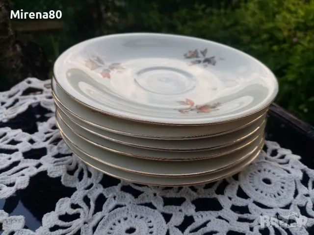 Немски антикварен сервиз за чай, снимка 7 - Антикварни и старинни предмети - 50398505