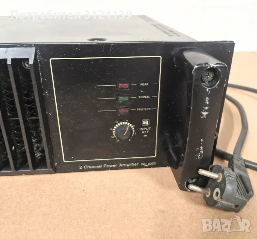 Усилвател RAMSA WP 9220C  Japan , снимка 3 - Ресийвъри, усилватели, смесителни пултове - 56039158
