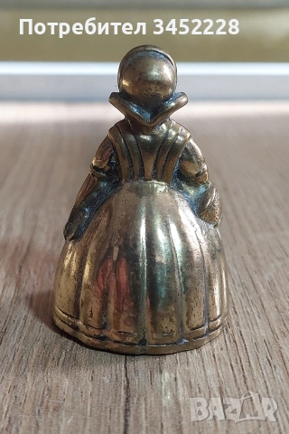 звънче камбанка бронз за колекционери , снимка 4 - Антикварни и старинни предмети - 53798463