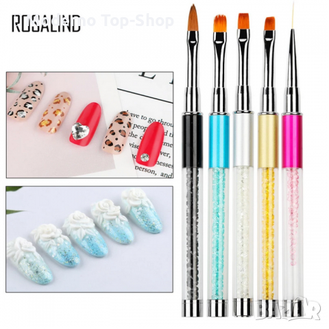 Луксозна четка за рисуване и декорация., снимка 2 - Продукти за маникюр - 36229676