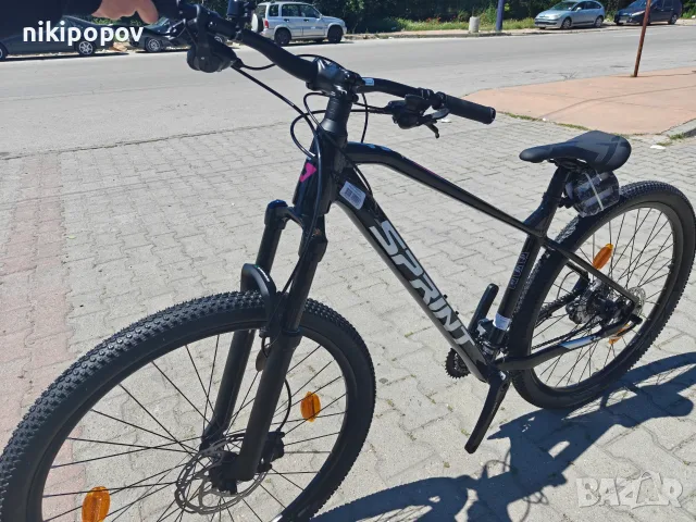 Промо велосипед 27.5" Sprint APOLON LADY черен, снимка 7 - Велосипеди - 56070163
