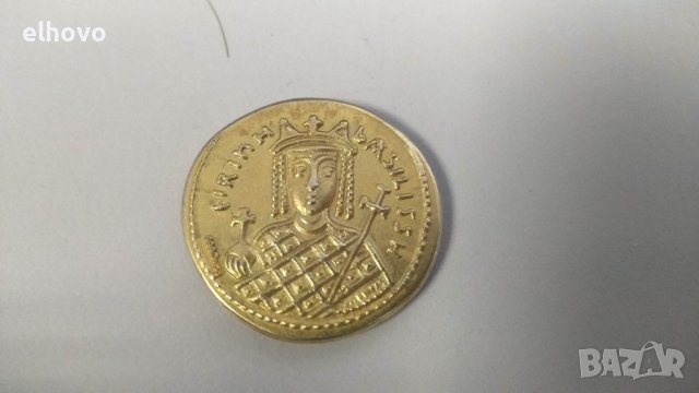 Сребърна древногръцка монета, реплика -2